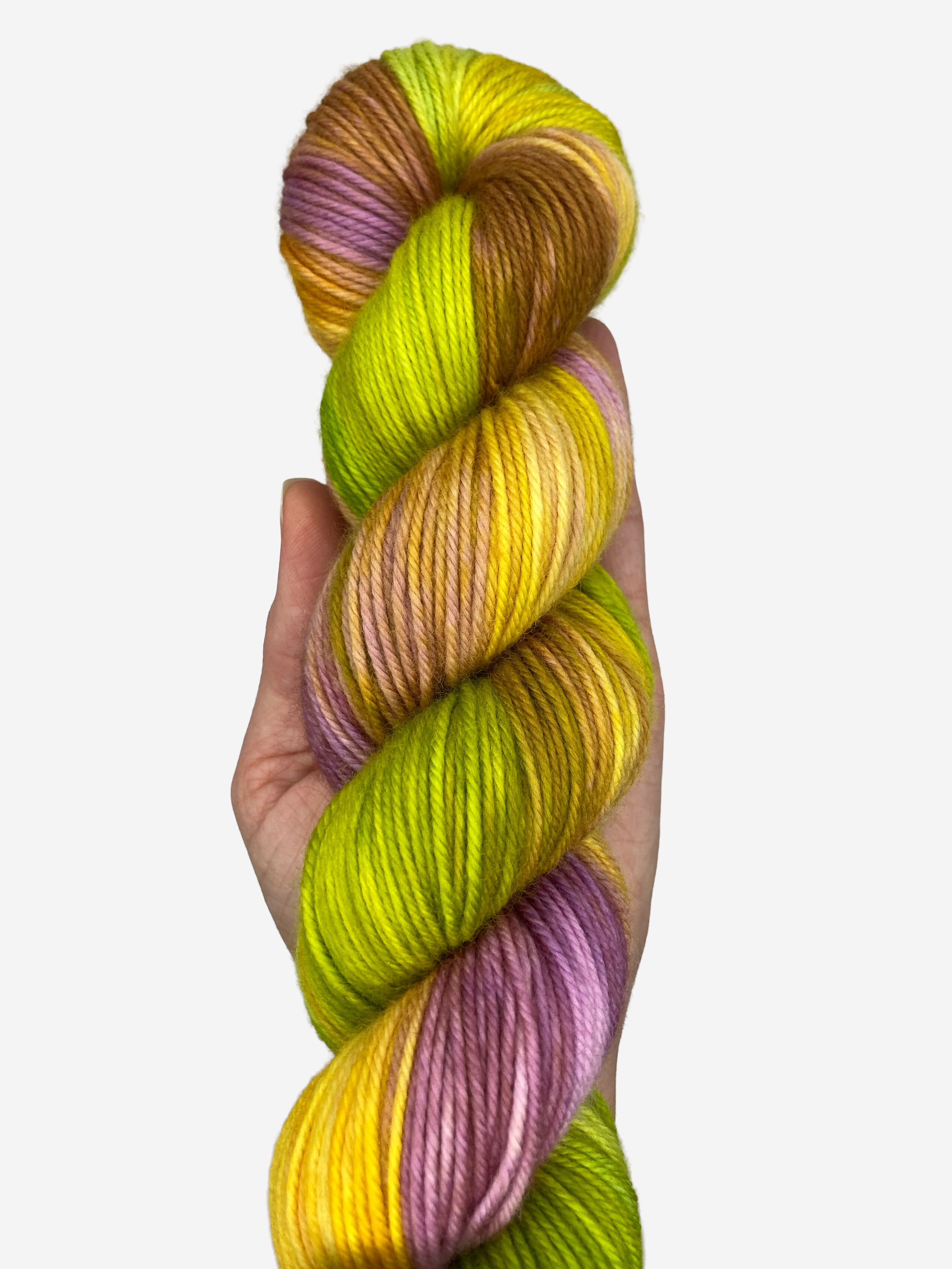 Golden Grove Hand-Dyed Yarn – Superwash Merino Wool | Fingering & DK Weight Yarn | Selah Wool Co.