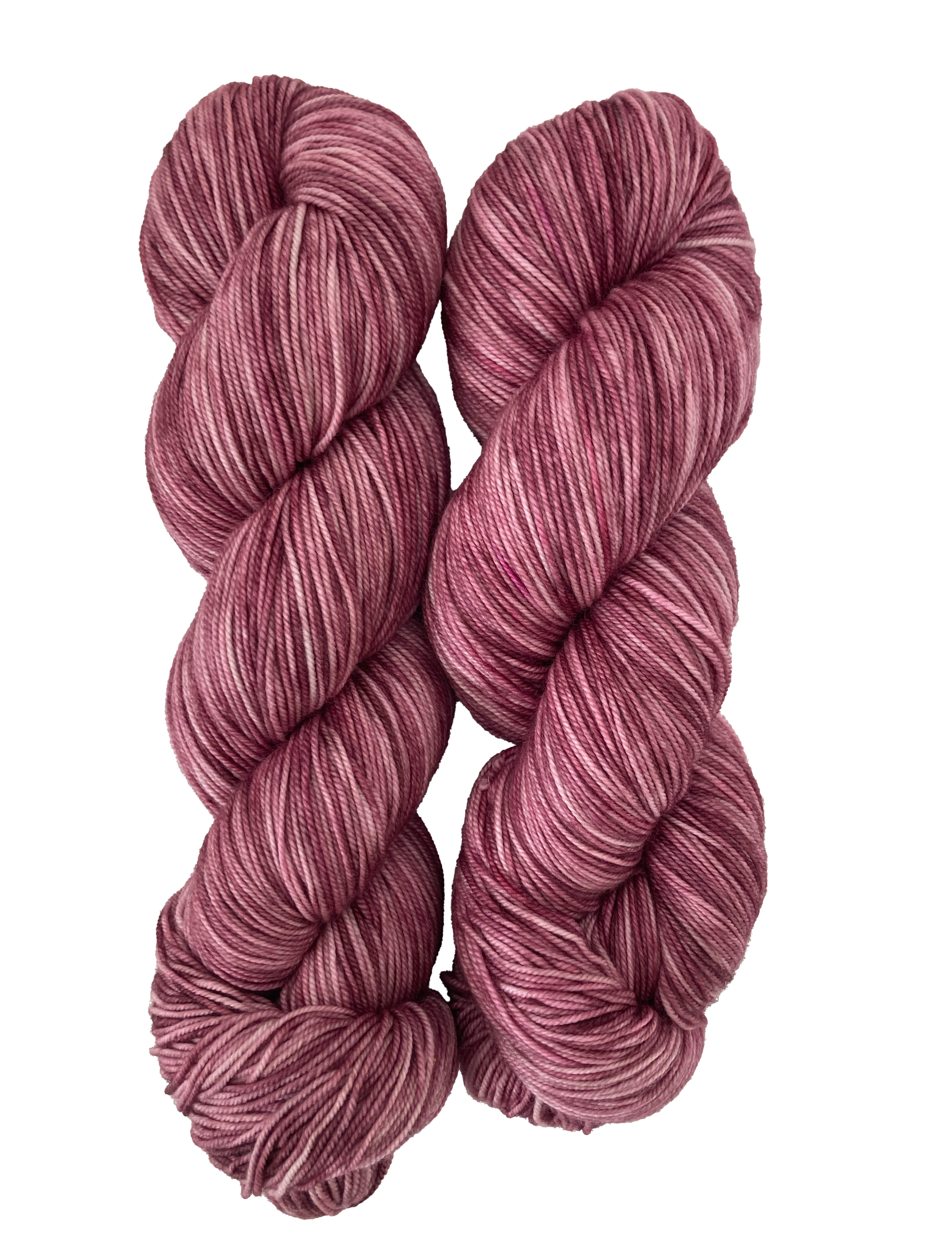 Hushed Blush | Hand-Dyed Fingering Weight Yarn | 100% Superwash Merino Wool