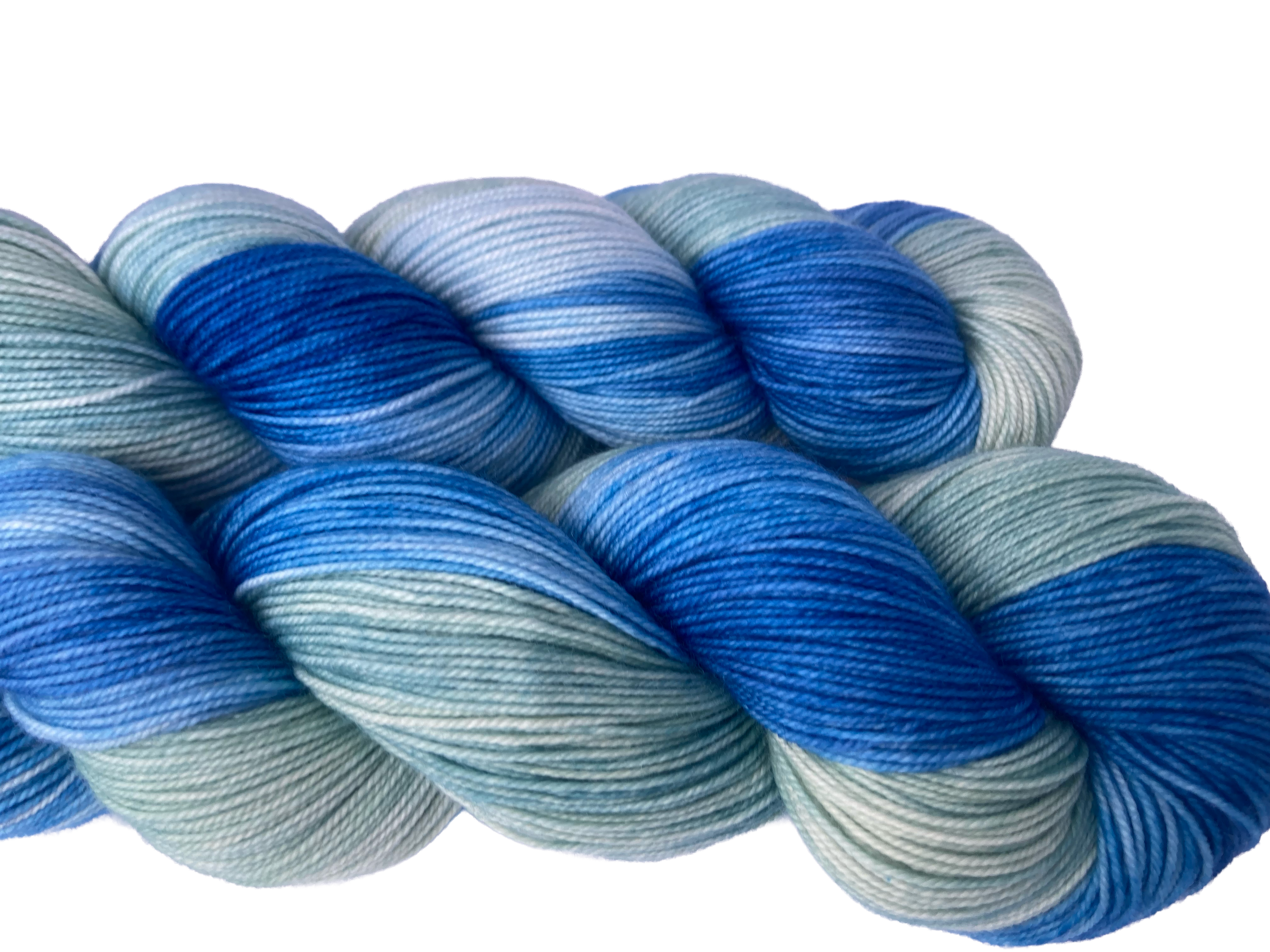 Northern Lights | Hand-Dyed Fingering Weight Yarn | 100% Superwash Merino Wool