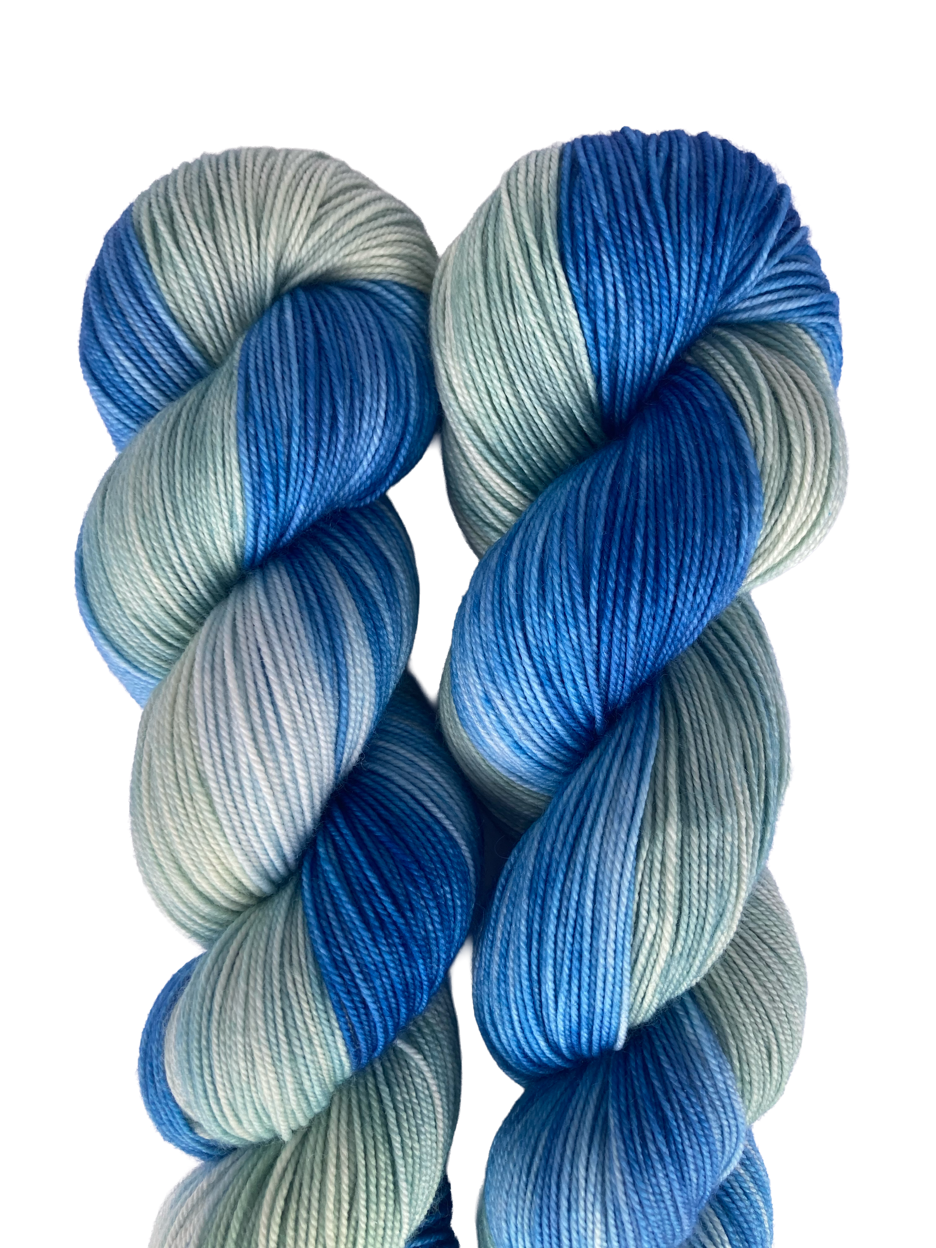 Northern Lights | Hand-Dyed Fingering Weight Yarn | 100% Superwash Merino Wool