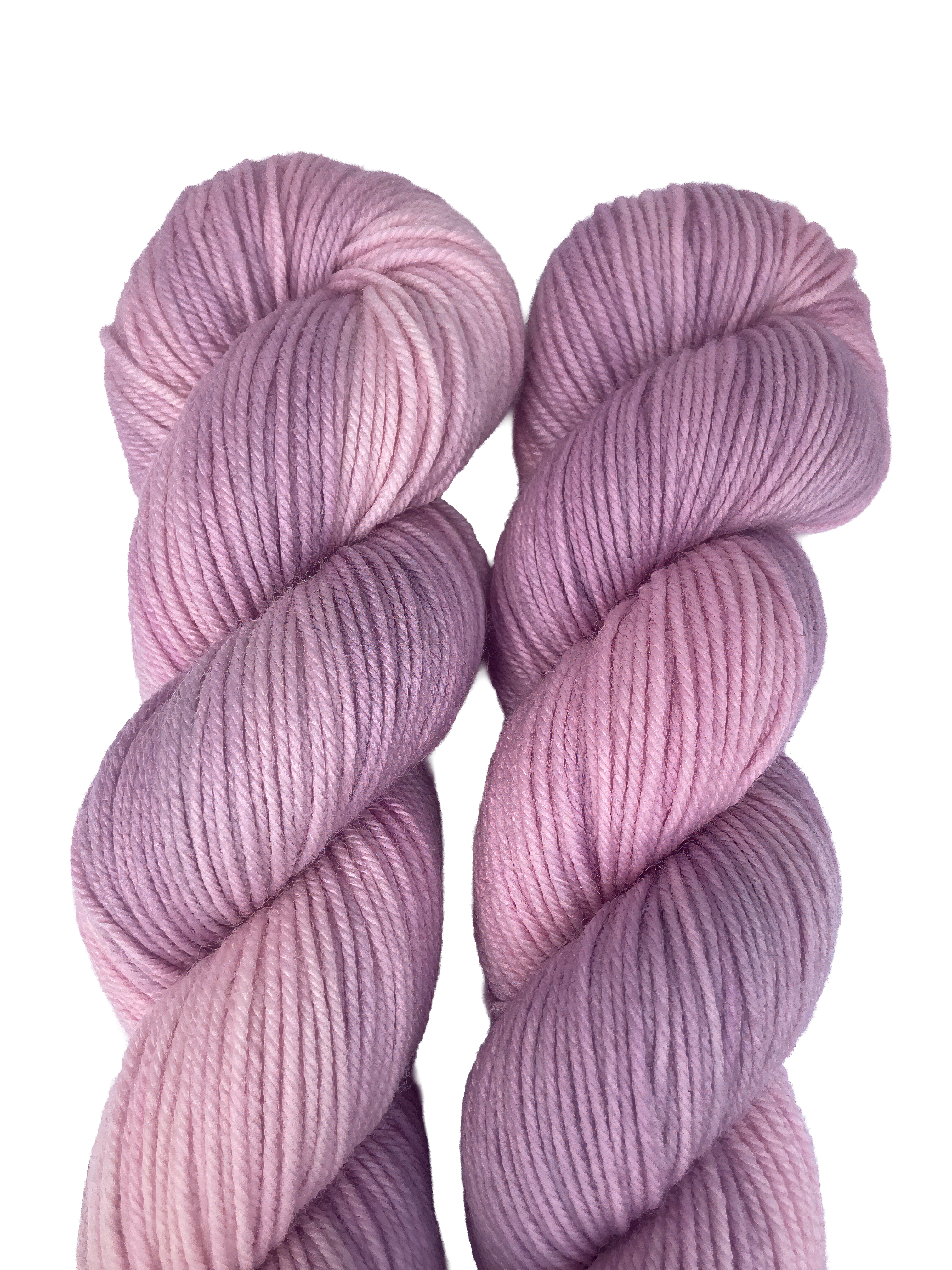 Rosewater | Hand-Dyed DK Weight Yarn | 100% Superwash Merino Wool