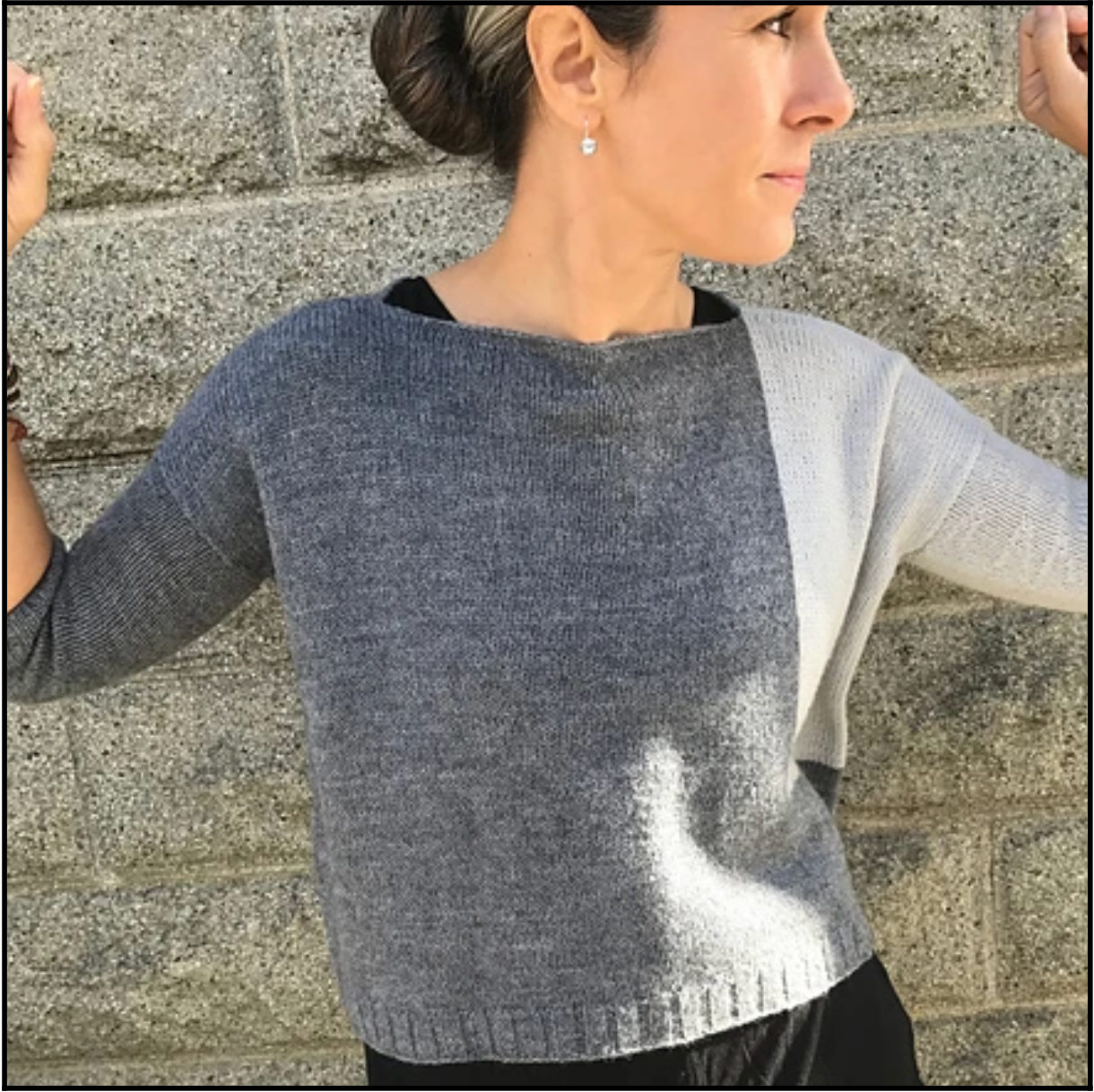 Spark Sweater- Knitting Pattern, PDF Digital Download