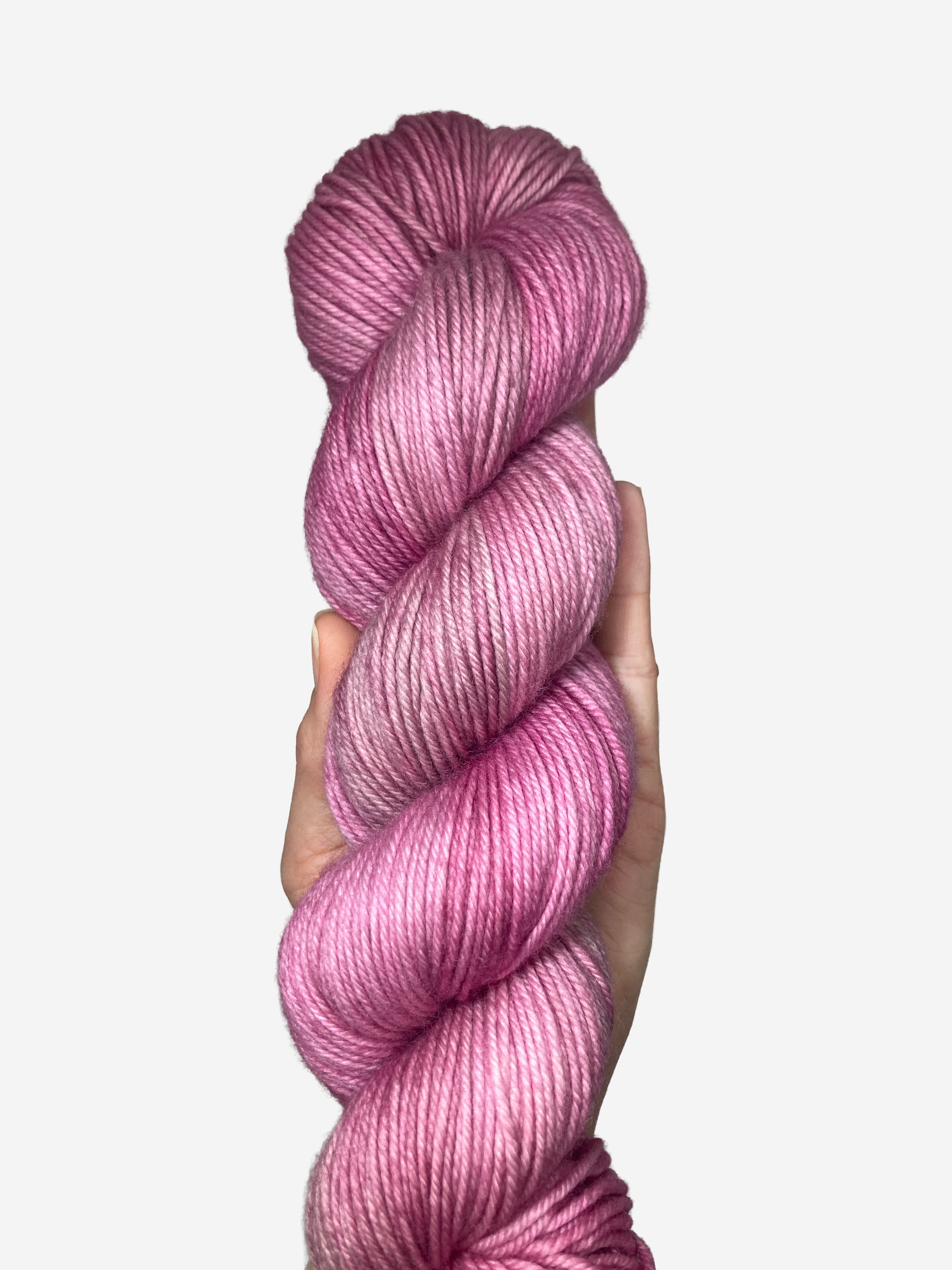 Stone Rose | Hand-Dyed DK Weight Superwash Merino Wool Yarn